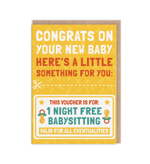 Party Mountain Paper Co. Congrats on your new baby. Here's a little something...