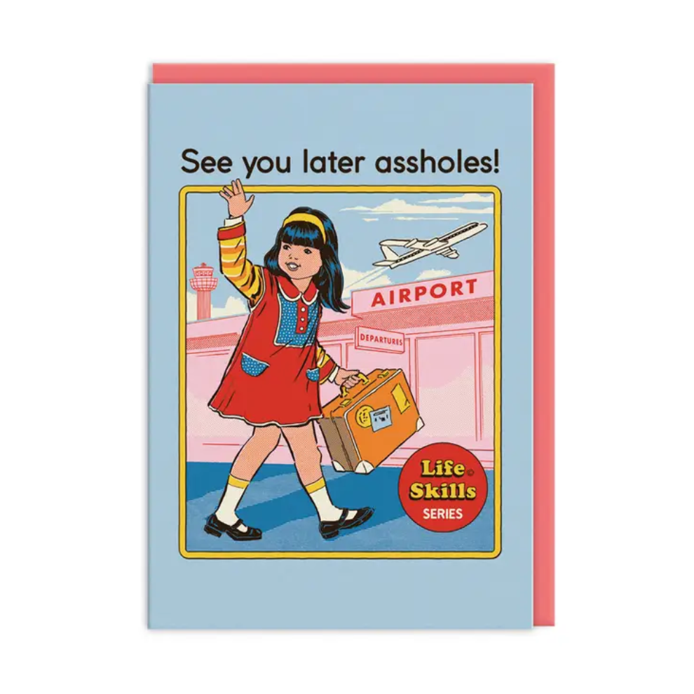 Party Mountain Paper Co. See You Later Assholes!