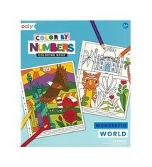 OOLY Color By Numbers: Wonderful World (6+)