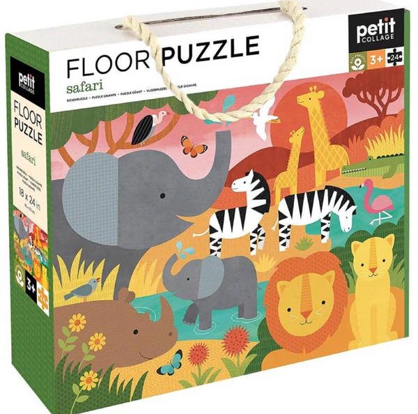 Petit Collage Petit Collage 24 pc Floor Puzzle (3+)