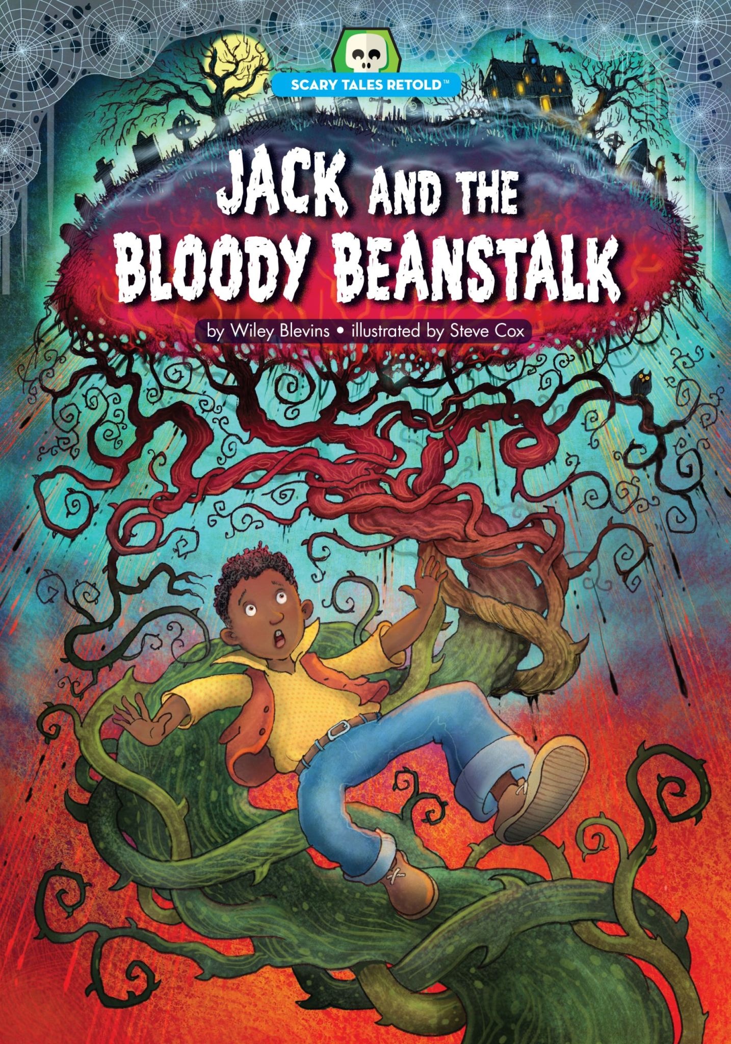 Red Chair Press Scary Tales Retold by Wiley Blevins (ages 6-9)