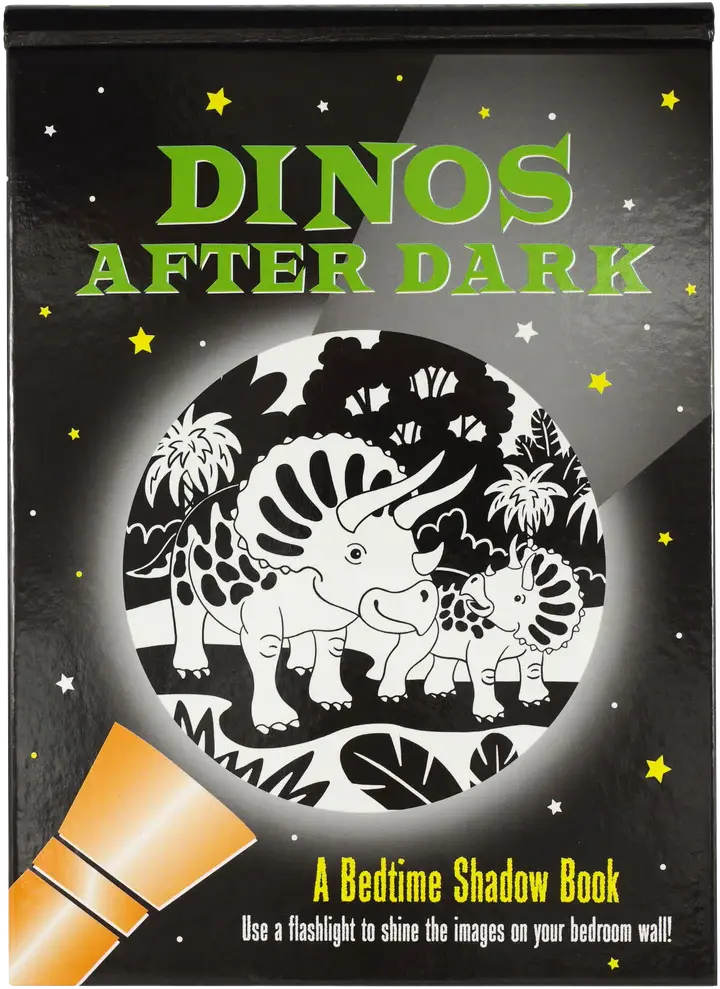 Peter Pauper Press Dinos After Dark: A Bedtime Shadow Book (3+)
