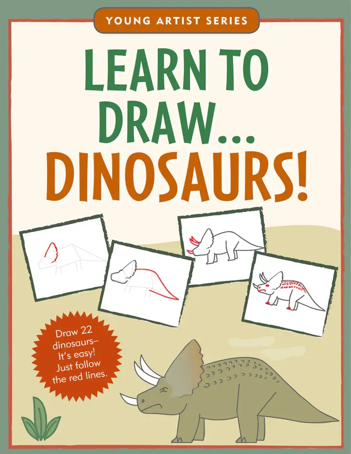 Peter Pauper Press Learn to Draw... Dinosaurs! (ages 6+)