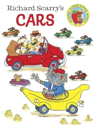 Golden Books Richard Scarry's Cars  (ages 0-3)