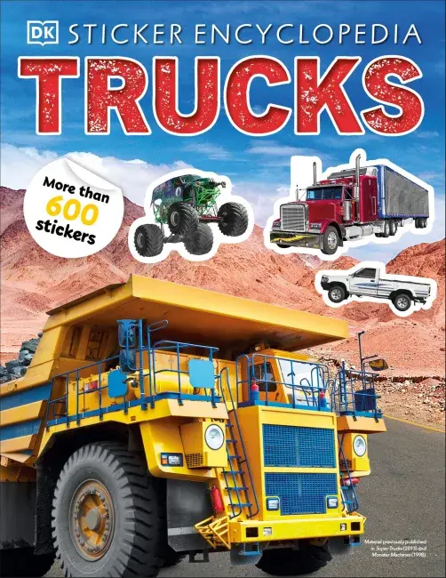 DK DK Sticker Encyclopedia Trucks
