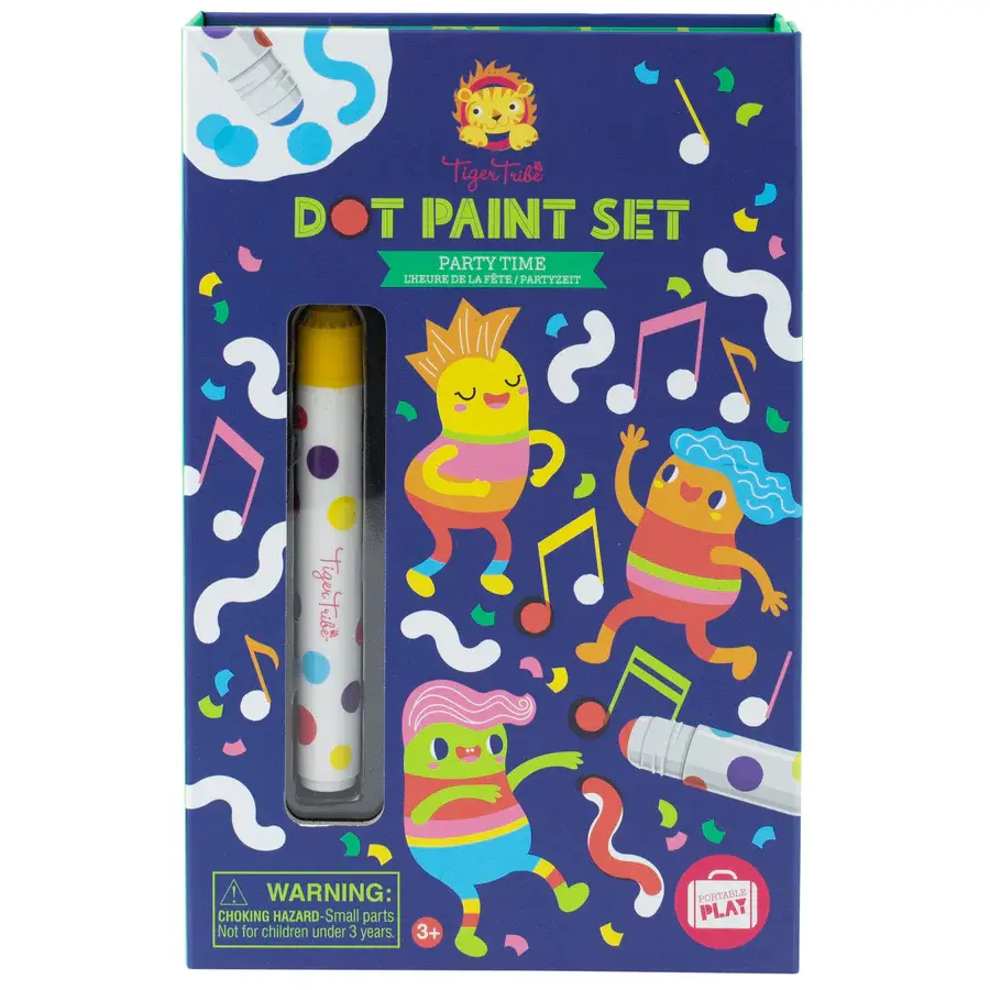 Tiger Tribe Tiger Tribe Dot Paint Set (3+) - Party Time