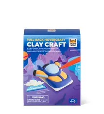 Tiger Tribe Tiger Tribe Clay Craft Pull-Back Hovercraft (ages 4-8)