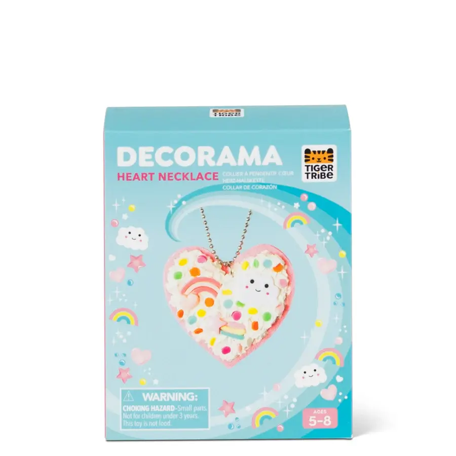 Tiger Tribe  Decorama: Heart Necklace (ages 6+)