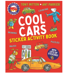 Cool Cars Sticker Activity Book (3+)
