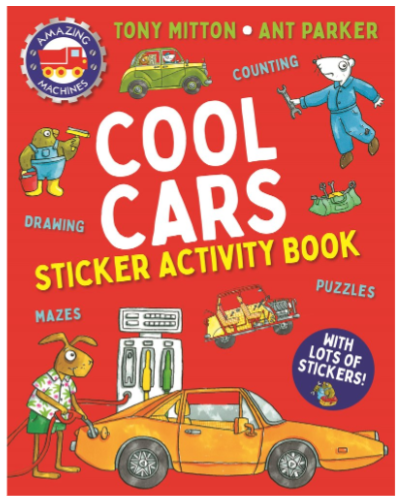 Cool Cars Sticker Activity Book (3+)
