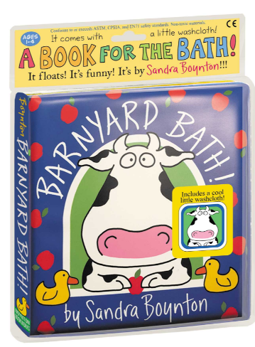 Barnyard Bath! by Sandra Boynton (ages 1-4)