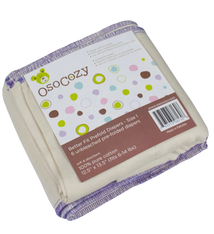 OsoCozy OsoCozy Prefold Diapers (6pk) - Size 1 (6 - 14 lbs)