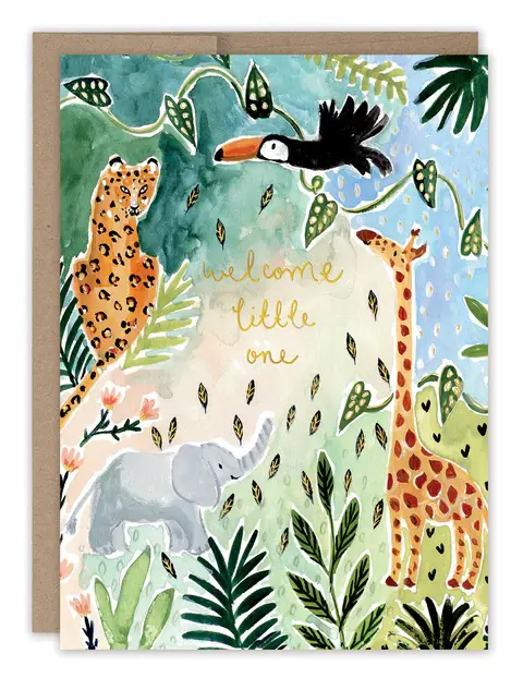 Biely & Shoaf Welcome Little One --Safari Animals  (Biely & Shoaf)