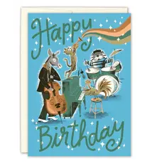 Biely & Shoaf Happy Birthday --Jazzy animal musicians (Biely & Shoaf)