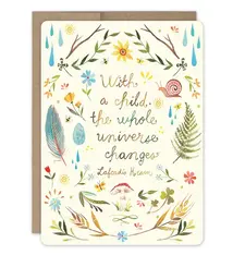 Biely & Shoaf With A Child, The Whole Universe Changes  (Biely & Shoaf)