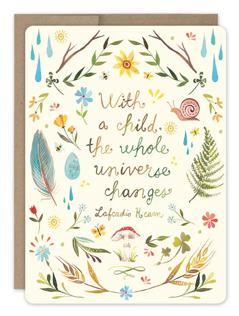 Biely & Shoaf With A Child, The Whole Universe Changes  (Biely & Shoaf)