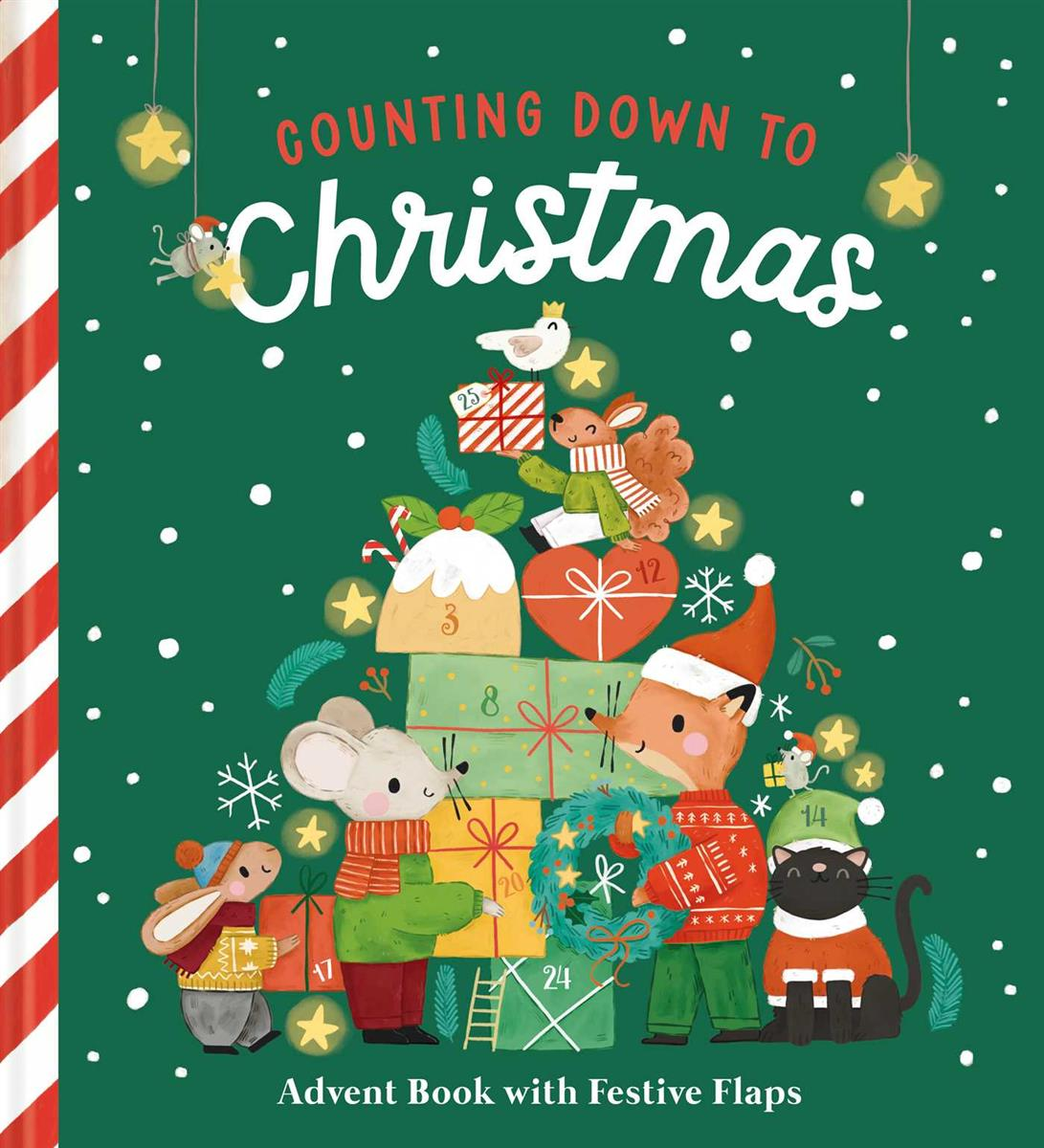 Little Genius Books Counting Down to Christmas : Advent Book With Flaps (2+)