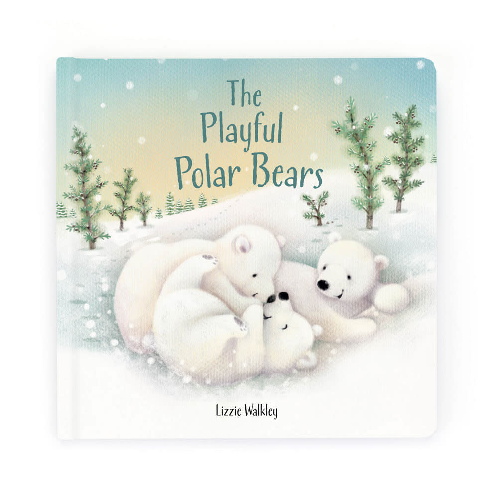 Jellycat The Playful Polar Bears --a Jellycat Board Book  by Kirsten Irving and Lizzie Walkley (2-4yrs)