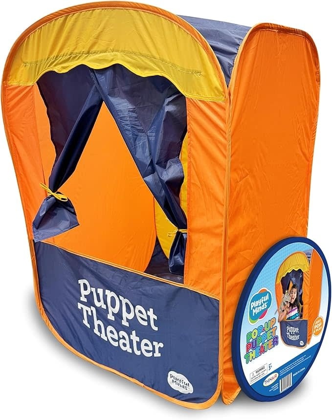 Thin Air Brands Playful Minds Pop-Up Puppet Theater (3+)