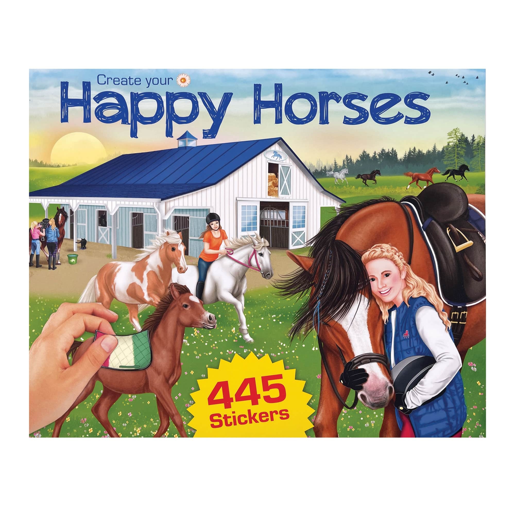 Happy Horses (445 Stickers) (3+)