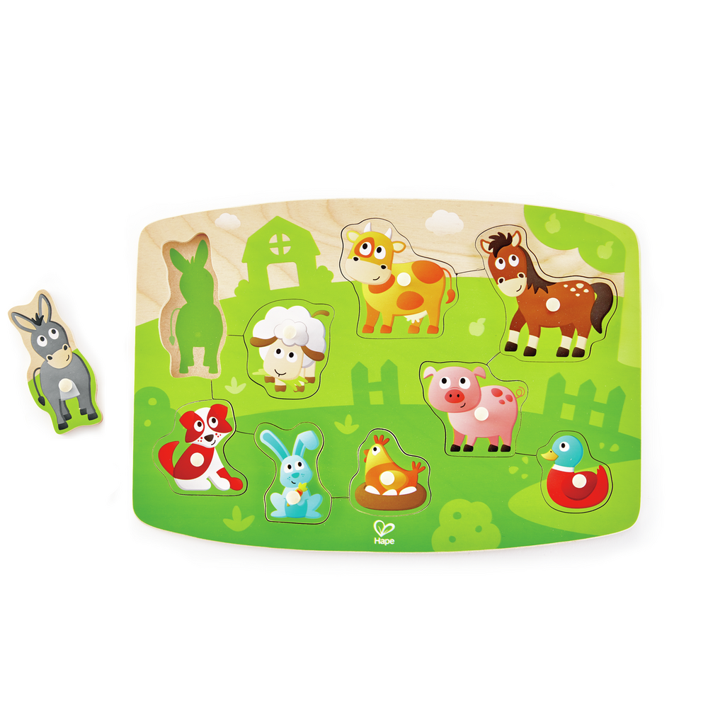 Hape Peg Puzzle (24m+)