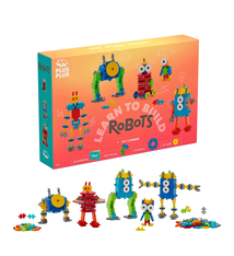 Plus Plus Plus-Plus Learn To Build - Robots