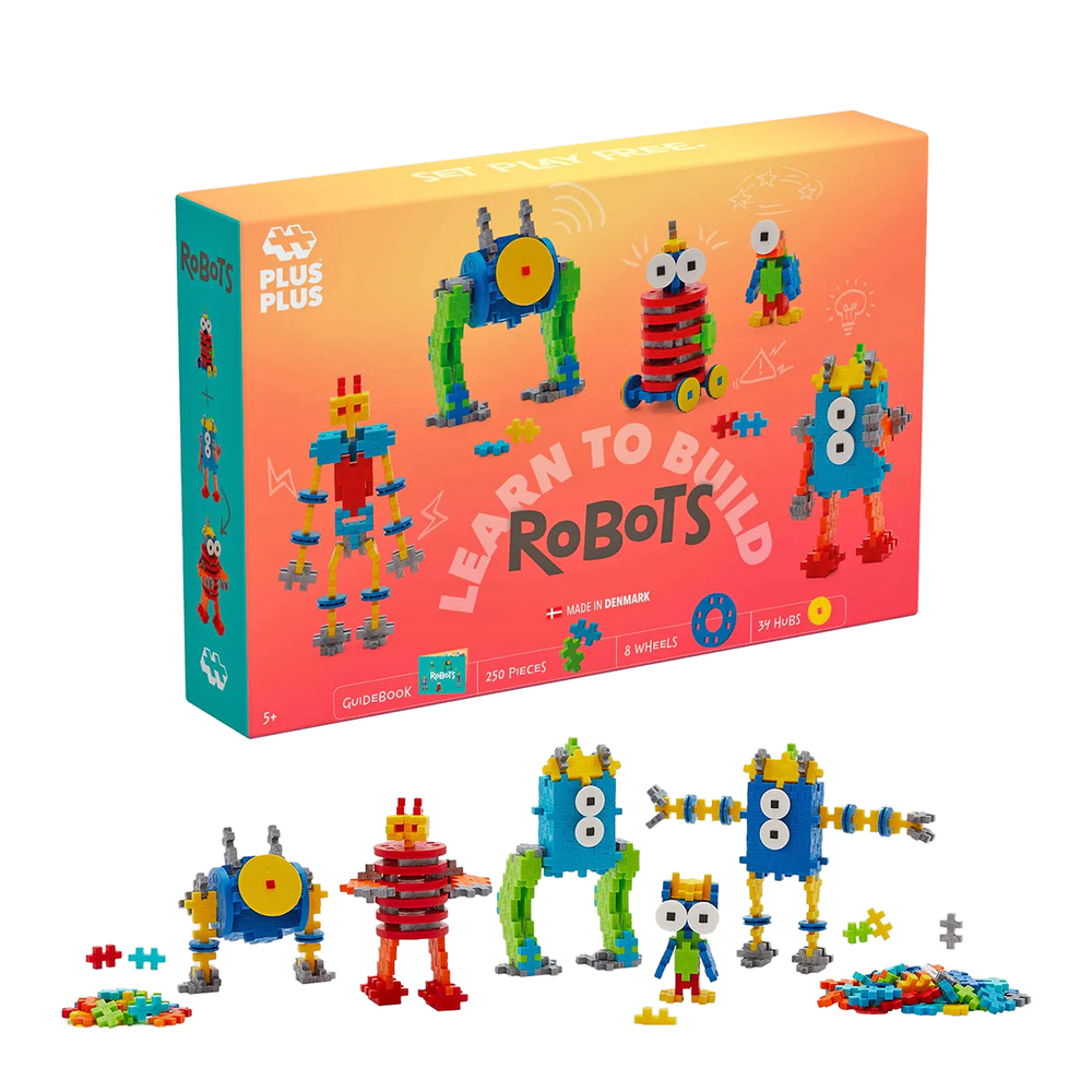 Plus Plus Plus-Plus Learn To Build - Robots
