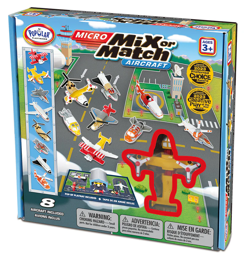 Outset Media Micro Mix or Match Aircraft (3+)