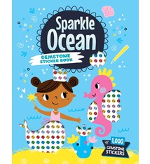 Happy Fox Books Sparkle Ocean Gemstone Sticker Book (ages 5+)