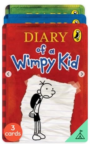 Yoto The Wimpy Kid Collection (books 1-3) Yoto audio cards (ages 9-12)