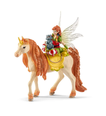 Schleich Fairy Marweenwith glitterunicorn (70567)