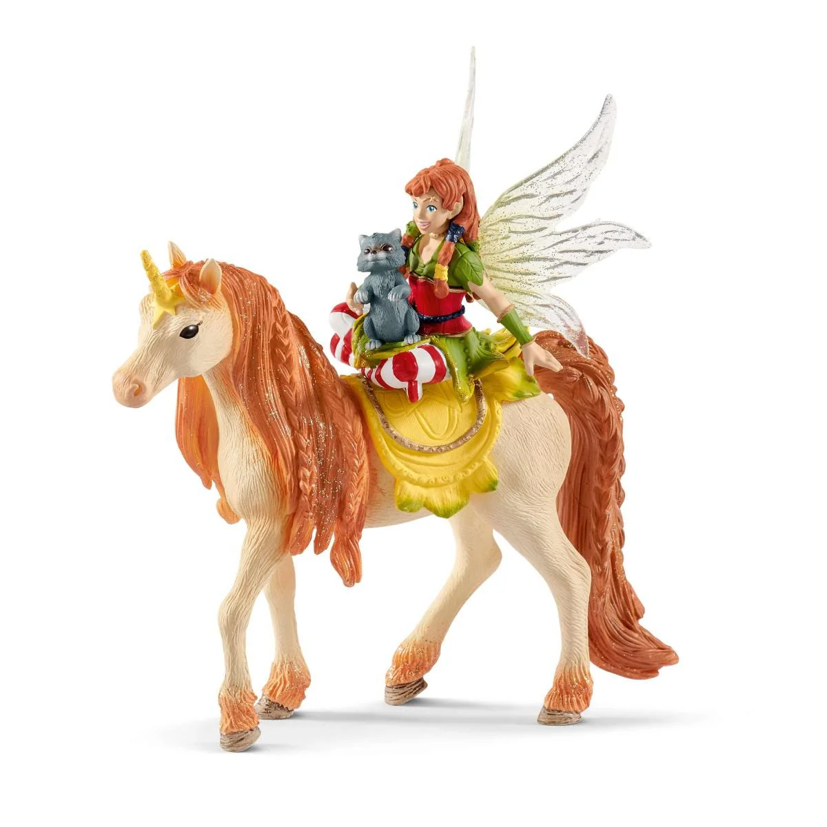Schleich Fairy Marweenwith glitterunicorn (70567)