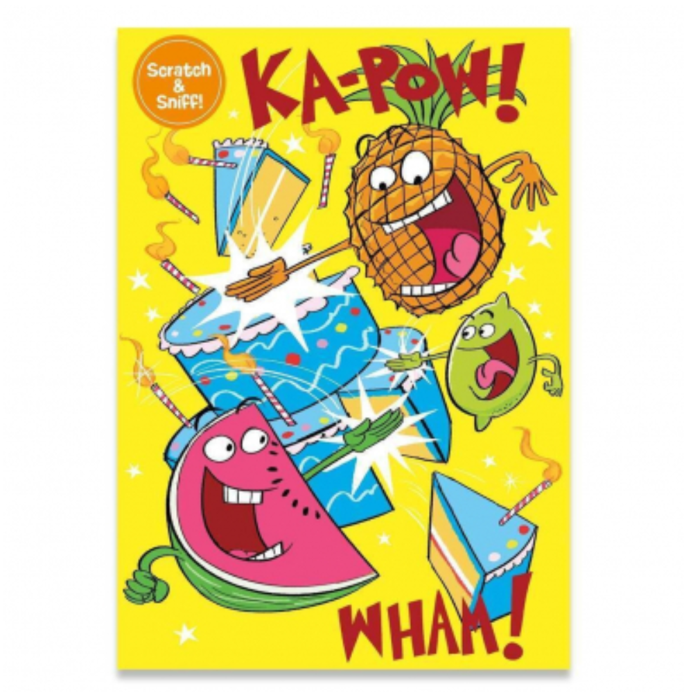 Peaceable Kingdom Fruit Punch Birthday Scratch & Sniff