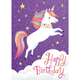 Peaceable Kingdom Happy Birthday Glitter Unicorn