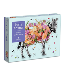 Galison Party Animal (750 pc shaped puzzle)