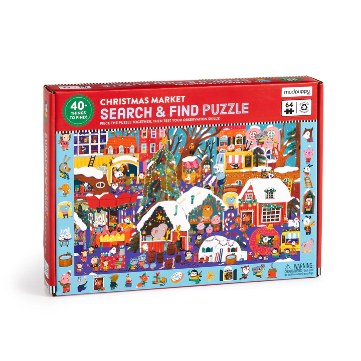 Mudpuppy Search & Find puzzles (64 pcs)