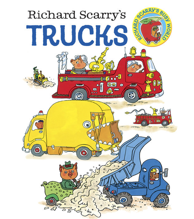 Golden Books Richard Scarry's Trucks (ages 0-3)
