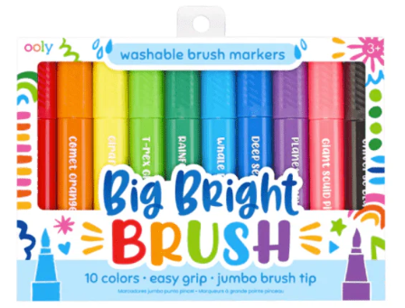 OOLY Big Bright Brushes Markers (10-pack) 3+