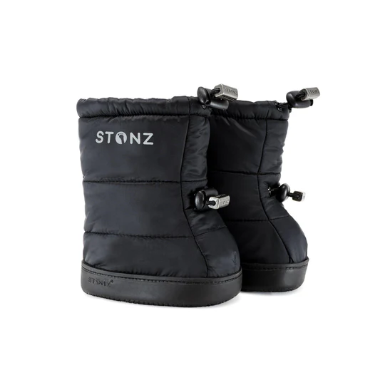 Stonz Toddler Puff Booties (black)