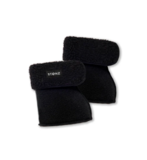 Stonz Toddler Puff Bootie Liners (black)