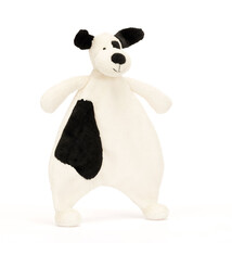 Jellycat Jellycat Bashful Black & Cream Puppy Comforter