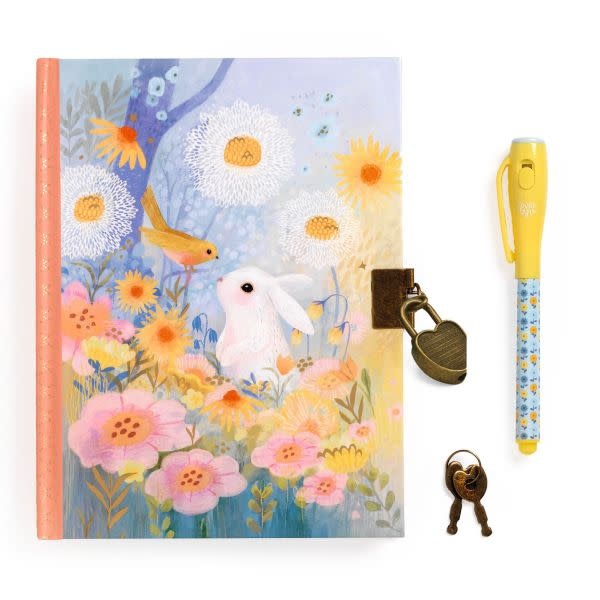djeco Locking Diary with a Magic Pen (8+)