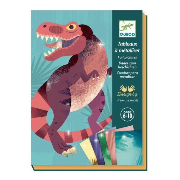 djeco Foil Pictures: dinosaurs (ages 6-10)