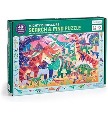 Mudpuppy mudpuppy Mighty Dinosaurs search and find  (64pc puzzle) 4+