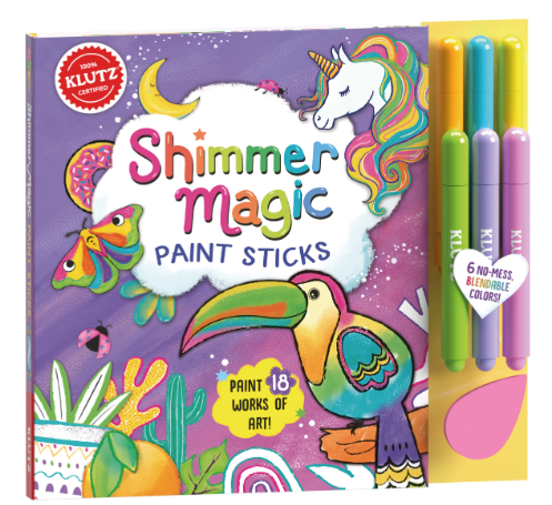 klutz Shimmer Paint Sticks Painting Studio (6+)