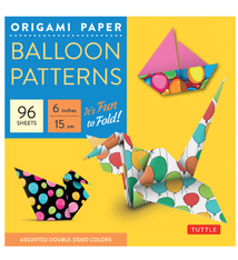 Tuttle Origami Paper: Japanese Balloon Patterns  (96 sheets)