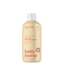Attitude Attitude Baby Leaves Bubble Wash - Pear