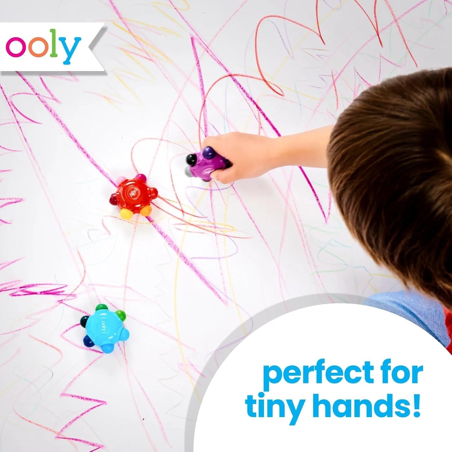 OOLY Colorburst Grip Crayons (3+)