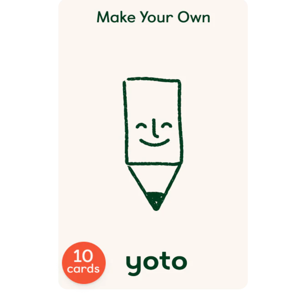 Yoto Make Your Own Cards--Yoto audio cards (10-pack)