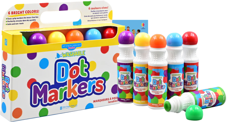 Peter Pauper Press Dot Markers (3+)